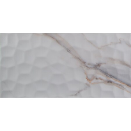 Adella Viso Calacatta SAMPLE Glazed Ceramic Wall Tile